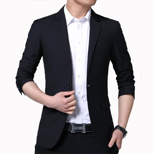 Slim Fit Business Blazer
