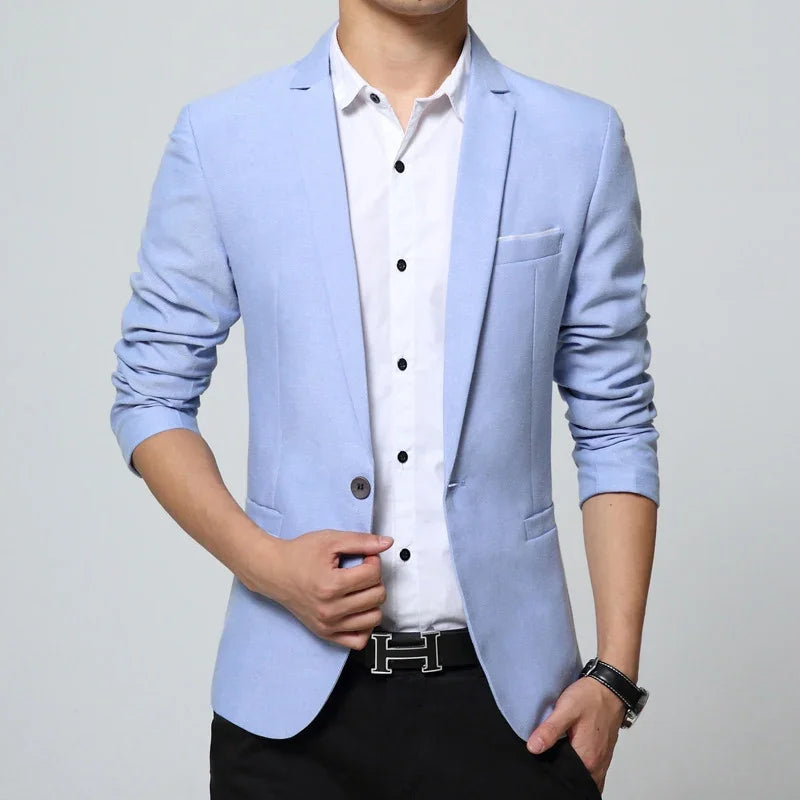 Slim Fit Casual Blazer