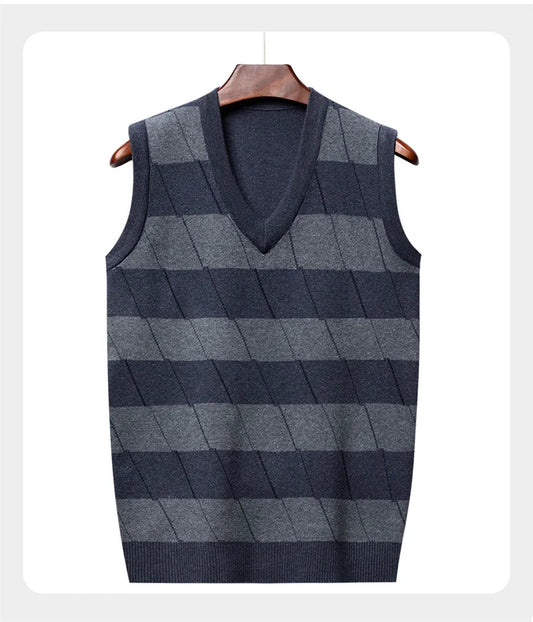 Heritage V-Neck Knit Vest
