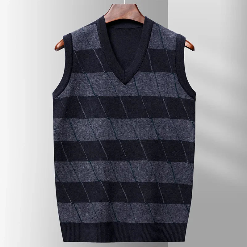 Heritage V-Neck Knit Vest