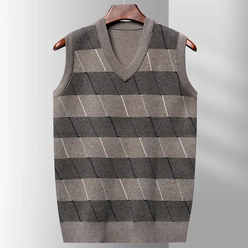 Heritage V-Neck Knit Vest